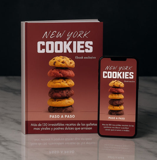 Cookies New York: El recetario que estabas buscando